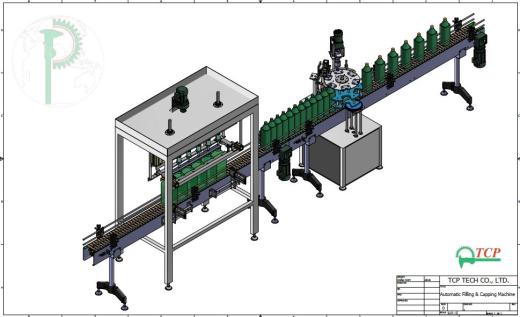 B02-Filling and Capping Machine灌装机3D数模图纸 STP格式缩略图